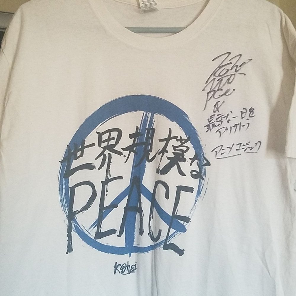 Autographed Anime Convention shirt